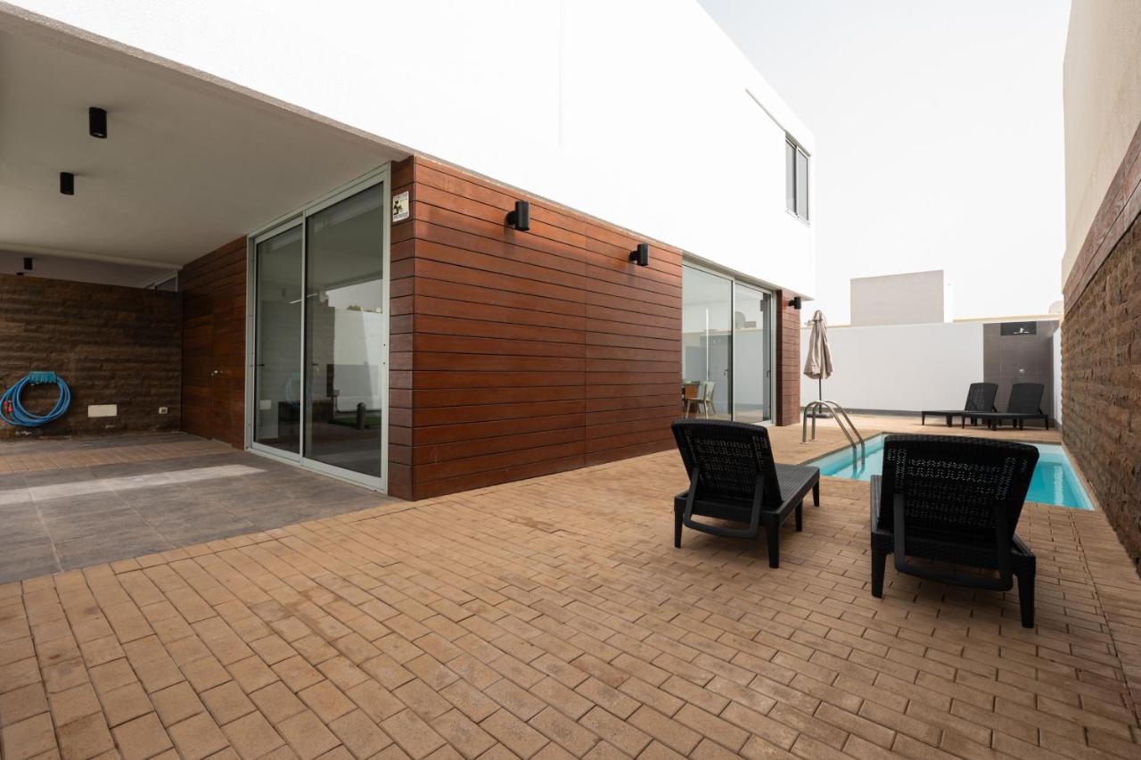 Modern 2Br House - Private Pool - Parking Villa San Bartolomé Dış mekan fotoğraf