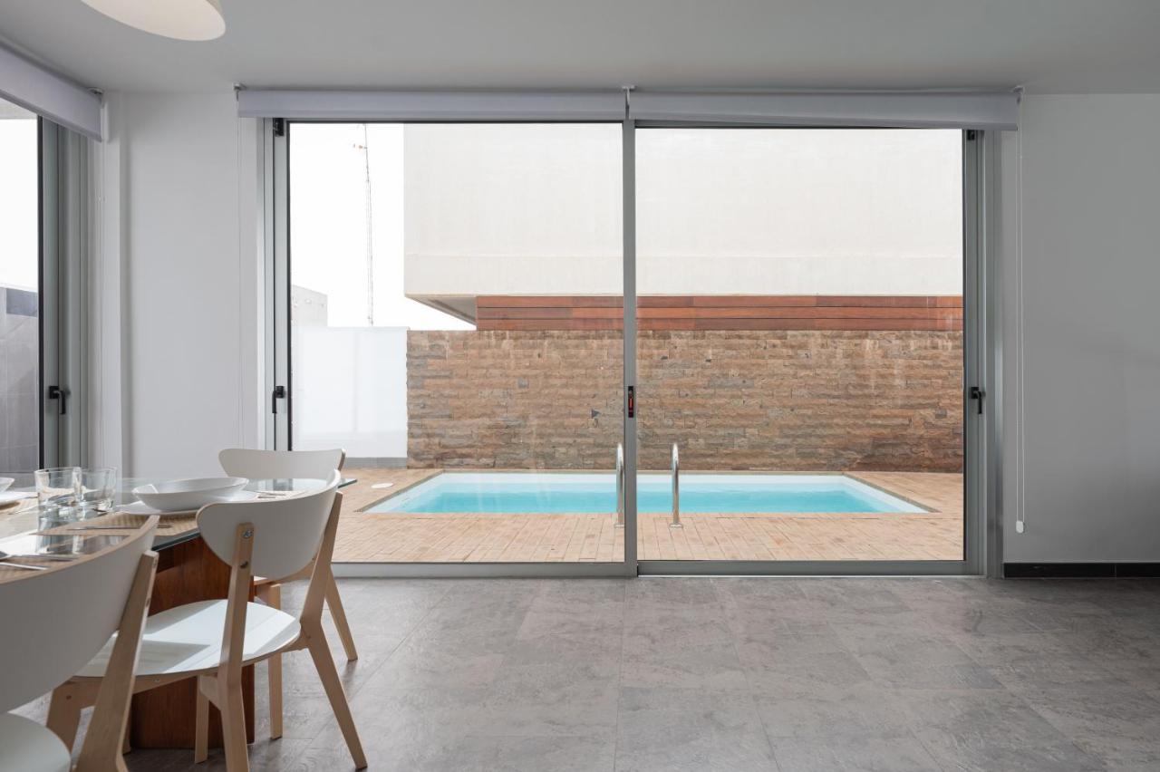 Modern 2Br House - Private Pool - Parking Villa San Bartolomé Dış mekan fotoğraf